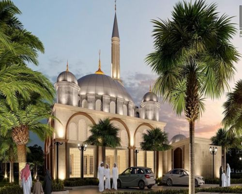 Proposed Al Aryam Mosque + Imam & Service Block (GR)