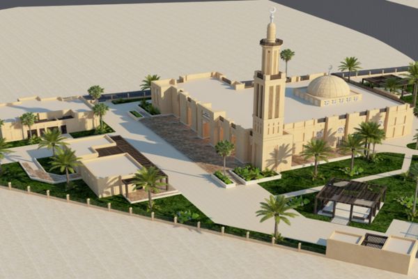 Proposed Mosque + Imam & 3 Service Block (GR) 1
